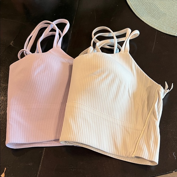 Lululemon Like a Cloud ribbed longline bras - Picture 1 of 6